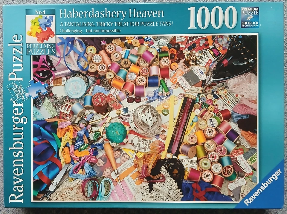 Haberdashery Heaven       1000pc Jigsaw Puzzle by Ravensburger  - Image 1 of 1