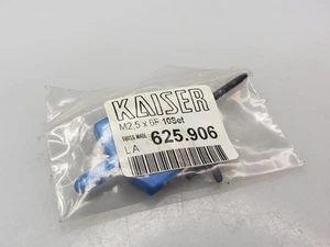 Kaiser 625.906 M2.5 x 6F Juego de 10 Tornillos de Precisión Hechos en Suiza (Juego de 10) - Imagen 1 de 3