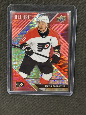 Travis Konecny 2024-25 UD Allure Red Rainbow Flyers #18 - Image 1 of 2