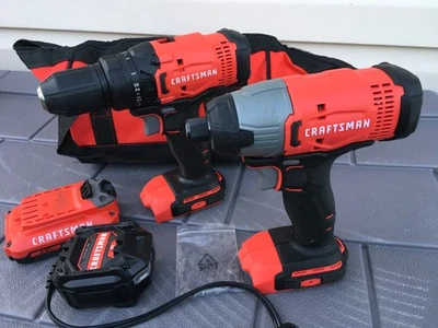 Kit combo de 2 ferramentas Craftsman V20* sem fio - Imagem 1 de 4