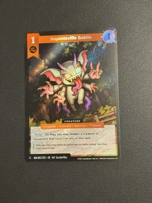 2025 Metazoo Hopkinsville Goblin - Holo Alpha Promo - ADA 003/013 Metatwo TCG - Image 1 of 2