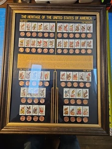 The Heritage of the United States of America 50 States Penny and Stamp 1993 - Picture 1 of 6