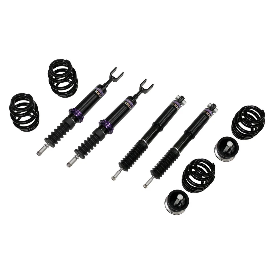 For Audi S4 04-08 D2 Racing 0"-2" x 0"-2" RS Series Front & Rear Coilover Kit - Imagem 1 de 1