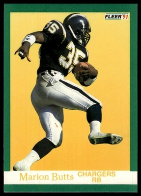 1991 Fleer #171 Marion Butts - Image 1 of 2