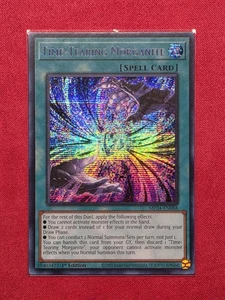 * TIME-TEARING MORGANITE * PRISMATIC SECRET RARE 1ST EDITION MP24-EN088 YUGIOH! - Picture 1 of 2
