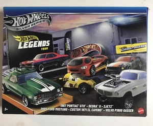 🔥Hot Wheels Silver Series Legends 2025 Tour 5 Car Set No Mustang Open Item - Bild 1 von 4