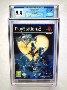 Black Label 2002 Kingdom Hearts PlayStation 2 PS2 sigillato CGC 9.4 A++ PAL Disney - Foto 1 di 9
