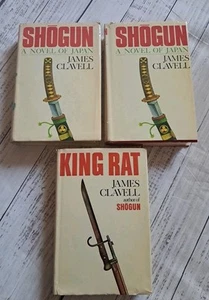 Shogun - Volume 1&2 and King Rat by James Clavell hardcover - Picture 1 of 12
