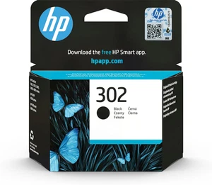 F6U66AE 302 Original Ink Cartridge, Black, Single Pack - Picture 1 of 12