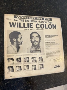 WILLIE COLON “ LA GRAN FUGA “ THE BIG BREAK/HECTOR LAVOE/LEA Y VEA BIEN ! - Picture 1 of 7