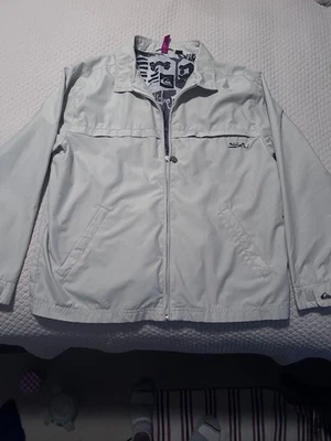 Chaqueta Quicksilver Beige Cremallera Completa Niños XL Bolsillos Poliéster Foto 1 de 3