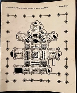 Scarce Original 51st  MAY SHOW CLEVELAND MUSEUM Of ART Bulletin 1969 - Imagen 1 de 2