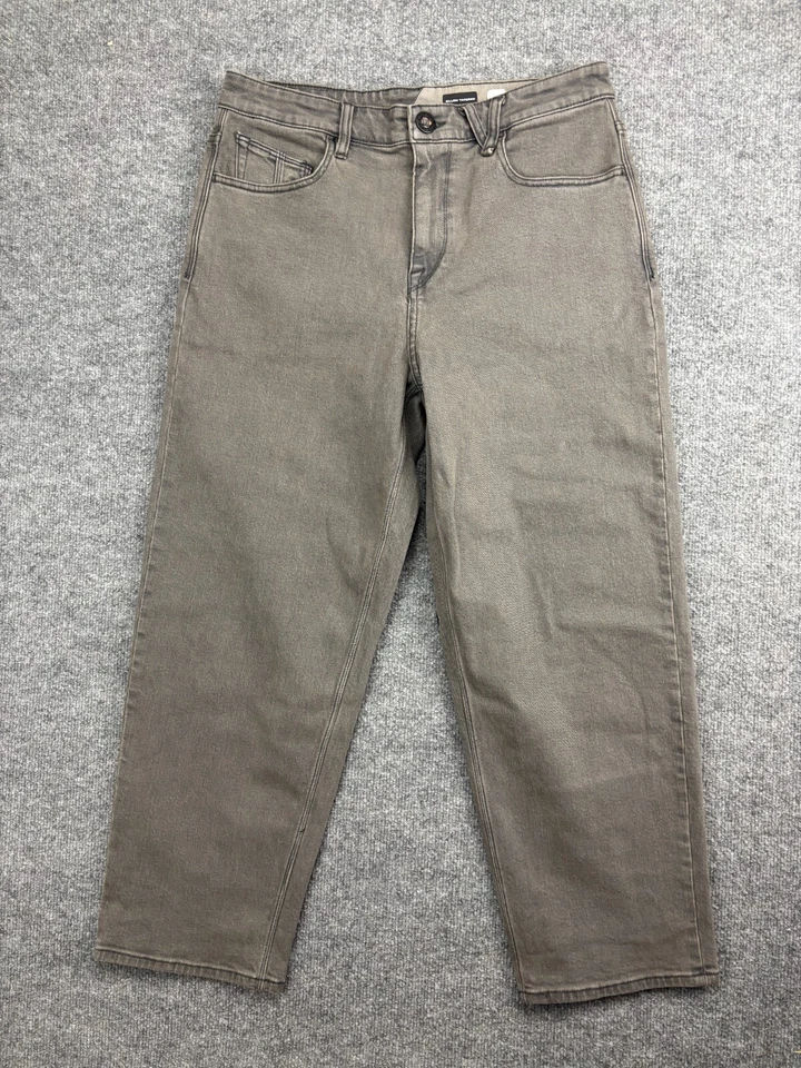 Volcom Billow Tapered Jeans Men's W30  x L27 Gray Denim Loose Fit Skater - Image 1 of 4