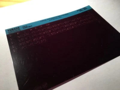 Yamaha TTR125 S L Ls 5HPP 5HPR 5HPU 5HPV Ttr 125 Micro Enchufe Piezas List - Imagen 1 de 2