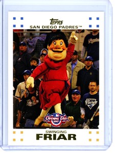 2007 Topps Opening Day Swinging Friar #211 San Diego Padres