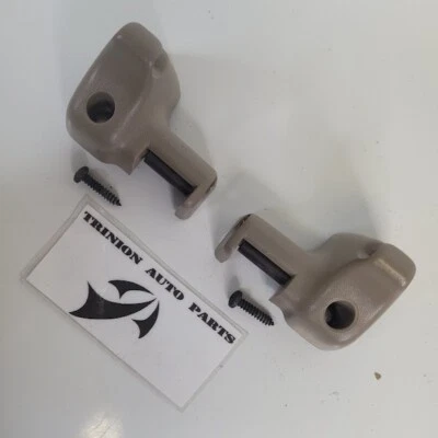 Juego de 2 pares de clips para parasol dobles Buick Park Avenue 1999-2000 marrón OEM Foto 1 de 3