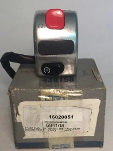 Vespa Handlebar Control Switch OEM 584105 00033280 - Foto 1 di 7