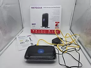 Used with BOX Netgear N600 Wireless Dual Band WiFi Router WNDR3400-100NAS - Picture 1 of 12