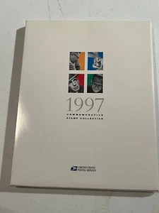 Sealed 1997 Commemorative Stamp Yearbook w/ SEALED Stamps Mint Set Album - Picture 1 of 4