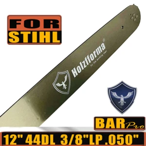BLUESAWS - 3/8 LP .050 12 inch 44 Drive Links A074/3005 Holzfforma® Guide Bar Fo - Picture 1 of 1