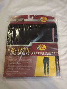 Women's Black Thermal Underwear Pants Bottom Midweight Qwik-dry size XXL/18 - Picture 1 of 2