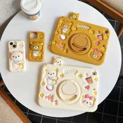 Kid Shockproof Handle Case Cover For iPad 10th 9 8 7 Air 1 2 3 4 11 Pro 11 2024 - Image 1 of 4