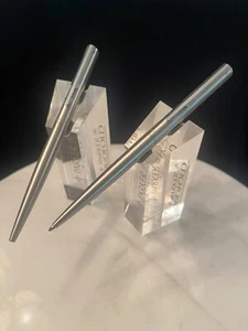 Vintage Parker ARROW Series Stainless, CHROME Trim BPN / PENC, Never Used MINT - Picture 1 of 9