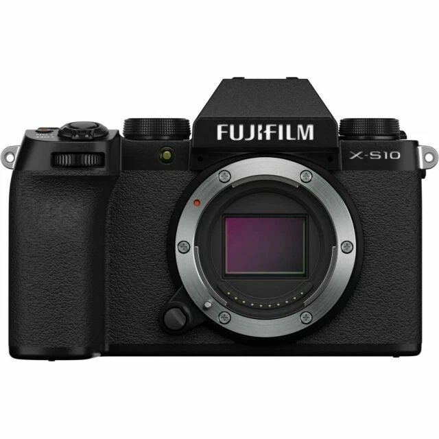 Fujifilm X-S10 26.1MP Mirrorless Camera - Black (Body Only)