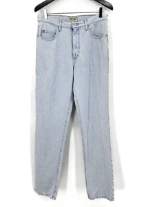 Vtg Guess Light Wash Denim Jeans Mens 31x34 Straight Leg Made in USA - Picture 1 of 7