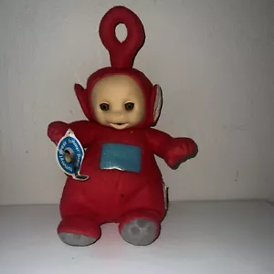 Vintage Talking Teletubbies Plush Po Red 1998 Doll Playskool 15" Works - Picture 1 of 1