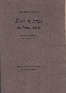 Ed. limitada! Il est de loups de toute destino. Aarón Sala. 1984. Y2 - Picture 1 of 1