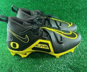 Men Nike Oregon Ducks PE Alpha Pro 3 Team Issue Football Cleat DH3355-337 Sz 9.5 - Picture 1 of 5