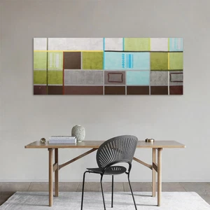 Abstract Hand Painted Canvas Oil Painting Wall Art Home Decor Framed - Picture 1 of 11