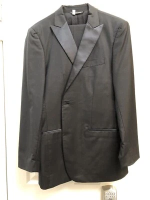 Terno Sarar masculino preto tamanho 44R - Imagem 1 de 3