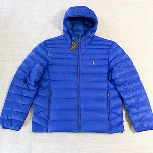Polo Ralph Lauren Packable Lightweight Quilted Hooded Jacket XL Neu mit Etikett - Bild 1 von 12