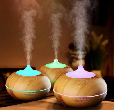 LED Ultrasonic Aroma Humidifier Essential Oil Diffuser Aromatherapy Air Purifier - Image 1 of 4