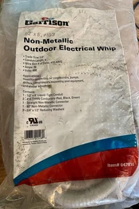Garnison 1/2” x 6’ #10/3 nichtmetallische elektrische Außenpeitsche Artikel 647810 - Bild 1 von 3
