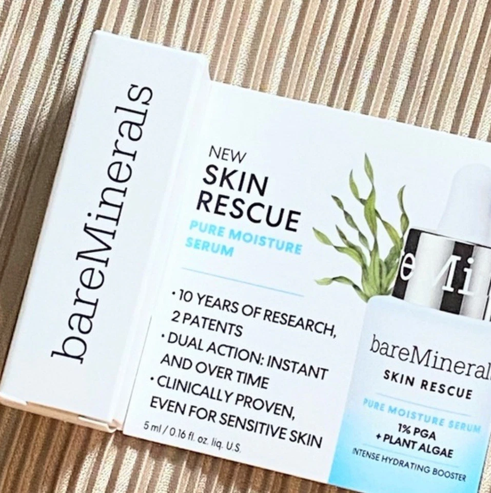BAREMINERALS SKIN RESCUE SERUM NEW IN BOX 0.17 OZ UNOPENED  - Image 1 of 1