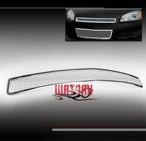 06-13 CHEVY IMPALA/07 MONTE CARLO UPPER STAINLESS STEEL MESH GRILLE LS LT LTZ SS - Picture 1 of 4