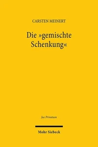 Die \"gemischte Schenkung\", Carsten Meinert - Picture 1 of 1
