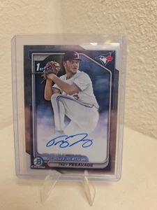 2024 Bowman Draft - Chrome Prospect Autographs Trey Yesavage #CPA-TY (AU, RC) - Picture 1 of 5