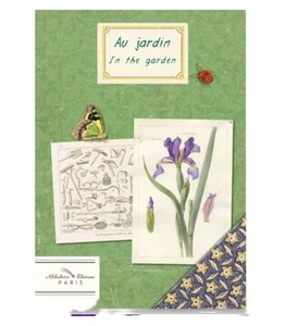 Au Jardin - In The Garden - Illustrated Journal - Picture 1 of 5