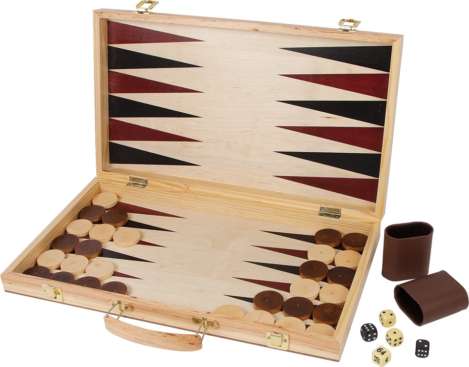 Small Foot Company 2853 - Schach und Backgammon Koffer
