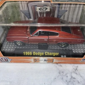 M2 MACHINES BOXED 1966 DODGE CHARGER ORANGE. #C - Picture 1 of 4