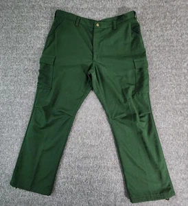 Pantaloni vintage Polkton Wildland Forest Service uomo 40 - 44x32 USFS verde USA FSS - Foto 1 di 23