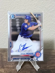 2021 Bowman Chrome Ethan Hearn Auto 1st Prospect #CPA-EH Cubs - Bild 1 von 2