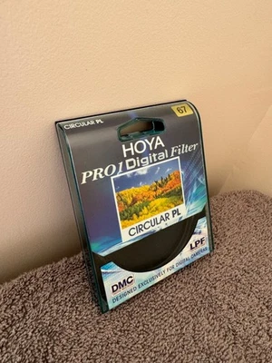 HOYA CPL Pro1 Digital CIRCULAR Polarizer Camera Lens Filter For SLR Camera 67mm - Image 1 of 4