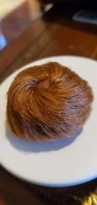 Perruque vintage Mattel Barbie Bubble it Titien marron rougeâtre bon état pas d'odeurs #3 - Photo 1/4