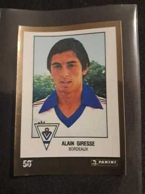 STICKER PANINI FOOT 2024-25 LIGUE 1 ALAIN GIRESSE #39 ALBUM 1978-79 BORDEAUX  - Photo 1/4