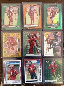 Xavier Worthy 9 Karten RC Lot Kansas City Chiefs - Bild 1 von 1